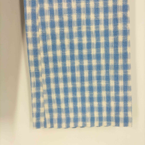 ザラ ZARA ギンガムチェック ブーツカット フレアパンツ レディース XS