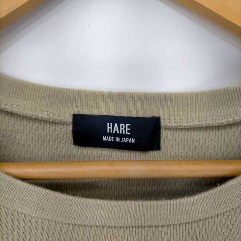 ハレ HARE サーマルオーバーサイズノースリーブカットソー メンズ FREE