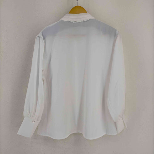 ナチュラルクチュール natural couture パールカラークラシカルブラウス レディース FREE