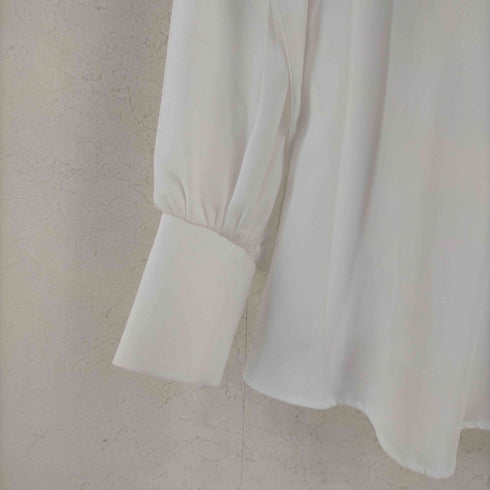 ナチュラルクチュール natural couture パールカラークラシカルブラウス レディース FREE