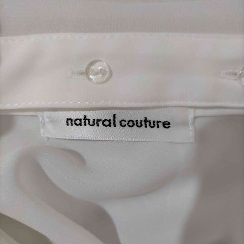 ナチュラルクチュール natural couture パールカラークラシカルブラウス レディース FREE
