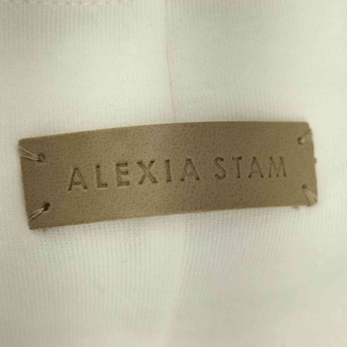 アリシアスタン ALEXIA STAM Back Patch Tee レディース FREE