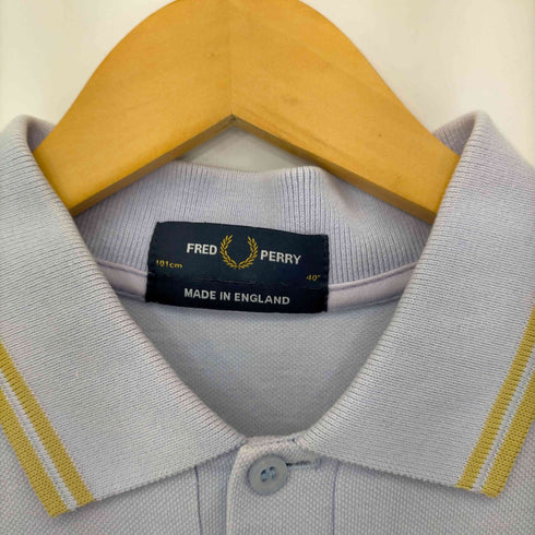 フレッドペリー FRED PERRY MADE IN ENGLAND 鹿の子ポロシャツ メンズ UK:40