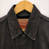 リーバイス Levis ブラックデニムジャケット メンズ import:S