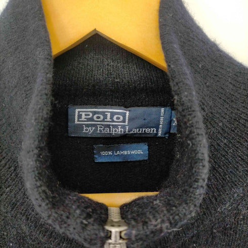 ポロバイラルフローレン Polo by RALPH LAUREN LAMBWOOL ドライバーズニット ハンドポケット付き メンズ import:XL