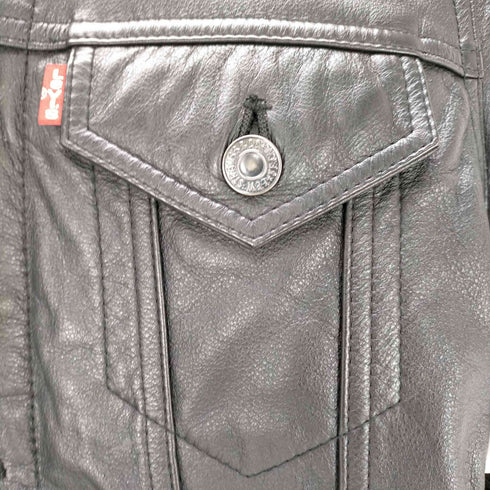 リーバイス Levis 00S EURO 70500 レザー トラッカージャケット メンズ import:S