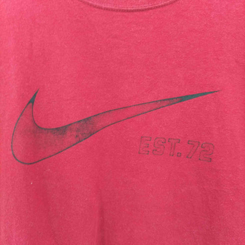 ナイキ NIKE 00s プリントTシャツ フロントスウォッシュ メンズ