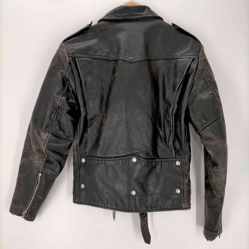 シアーズ Sears OAKBROOK SPORTWEAR デカTALON SERVAC ZIP Dポケ ダブルライダース メンズ