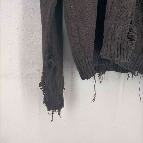 チャップス CHAPS ダメージ加工 コットンニット メンズ import:L