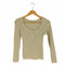 ザラ ZARA TEXTURED RUSTIC TOP テクスチャードラスティックトップス レディース import:S