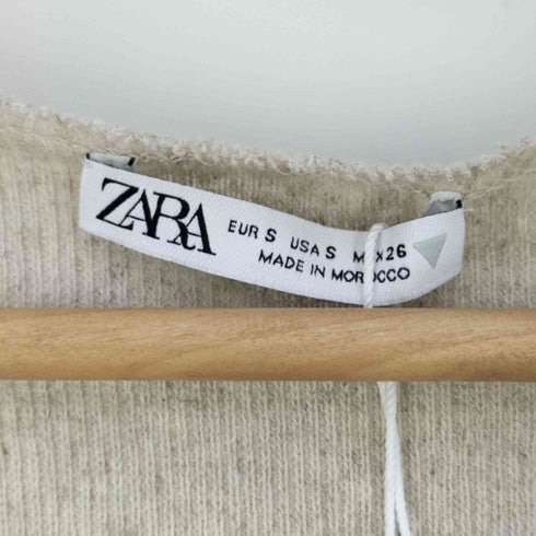 ザラ ZARA TEXTURED RUSTIC TOP テクスチャードラスティックトップス レディース import:S