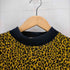ジャンニヴェルサーチ GIANNI VERSACE 90S モックネック レオパード柄ニット レディース
