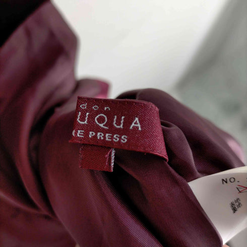 マノーク MANOUQUA ノースリーブベロアワンピース レディース JPN:38