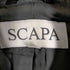 スキャパ SCAPA リブ切替エルボーパッチテーラードジャケット レディース JPN:38