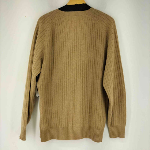 ランズエンド LANDS END カシミヤ クルーネックニット メンズ import:L