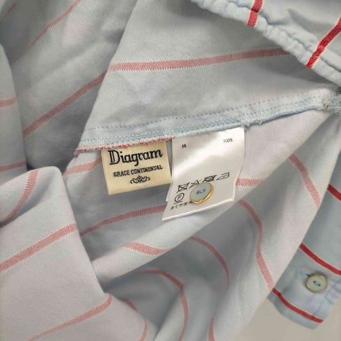 ダイアグラムグレースコンチネンタル Diagram GRACE CONTINENTAL ストライプ L/S シャツワンピース レディース 34