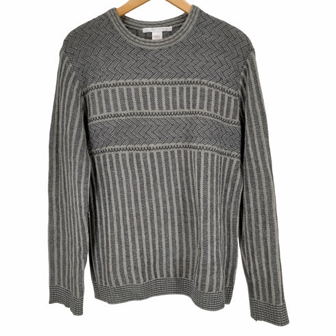 ペリーエリス PERRY ELLIS 総柄コットンアクリルニット メンズ JPN:M