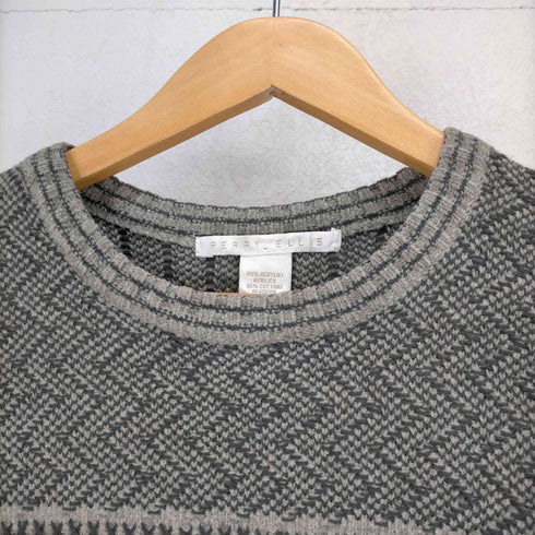 ペリーエリス PERRY ELLIS 総柄コットンアクリルニット メンズ JPN:M