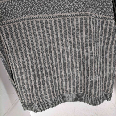 ペリーエリス PERRY ELLIS 総柄コットンアクリルニット メンズ JPN:M