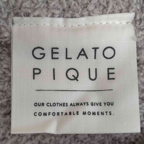 ジェラートピケ gelato pique パウダーDOG3柄ジャガードワンピース レディース ONE SIZE