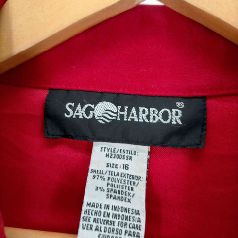 サグハーバー SAG HARBOR 起毛ポリシャツジャケット レディース 16