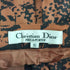 クリスチャンディオール Christian Dior 80-90s PRET-A-PORTER フロントボタン 総柄ウールシルクスカート レディース JPN:S