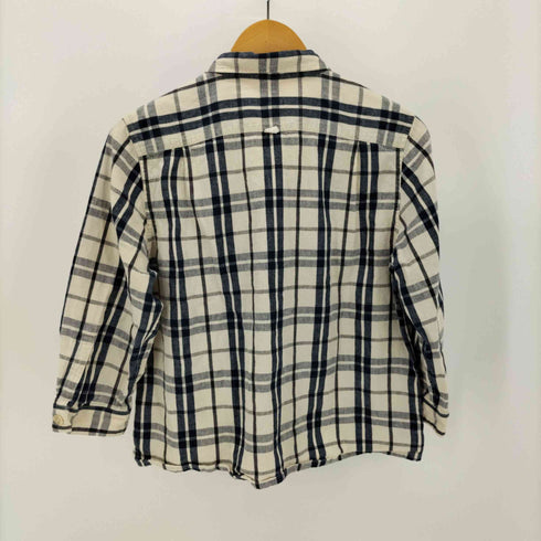 エムエイチエル MHL. リネン混 L/S チェックシャツ レディース JPN:2