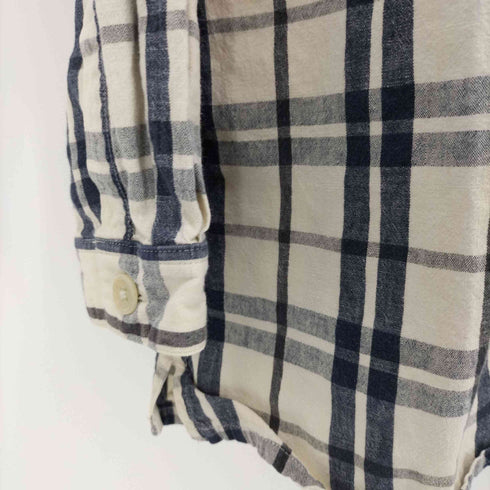 エムエイチエル MHL. リネン混 L/S チェックシャツ レディース JPN:2