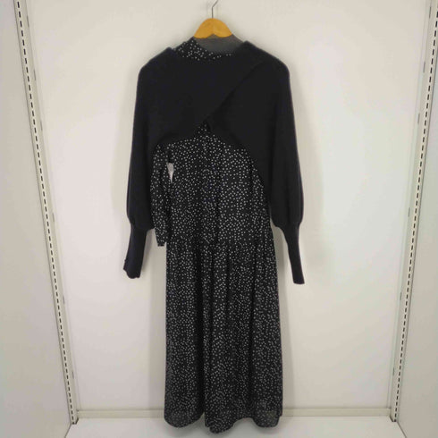 リリーブラウン Lily Brown ニットボレロセットギャザーワンピース レディース ONE SIZE