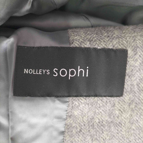 ノーリーズソフィ NOLLEYS sophi ヘリンボーンジャケット レディース JPN:38