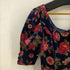 ローラアシュレイ LAURA ASHLEY 花柄 ベルベットワンピース レディース 36