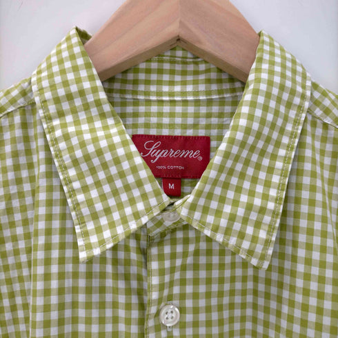 シュプリーム Supreme 21SS Gingham S/S Shirt メンズ import:M