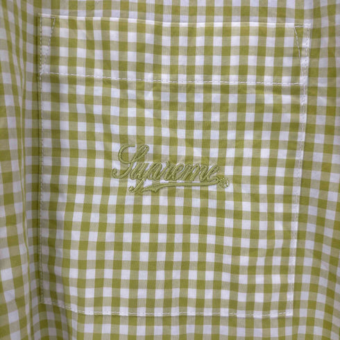 シュプリーム Supreme 21SS Gingham S/S Shirt メンズ import:M