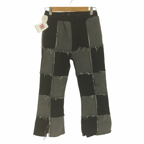 プニュズ PUNYUS 22SS パッチワークデニムフレアパンツ レディース JPN:2
