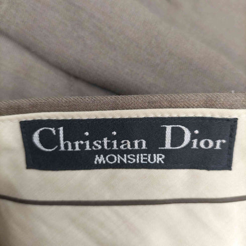 クリスチャンディオール Christian Dior 80-90s MONSIEUR ウール2タックスラックス メンズ 95-85-170