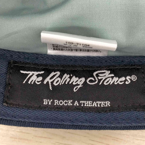 ザ ローリング ストーンズ バイ ロック ア シアター The Rolling Stones BY ROCK A THEATER ロゴ刺繍 ワークキャップ メンズ 58cm