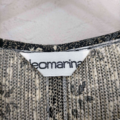 Leomarina プリーツマキシワンピース レディース