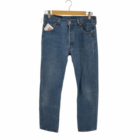 リーバイス Levis 90S 96年製 07月 ボタン裏553刻印 501 ボタンフライデニムパンツ メンズ W30L32