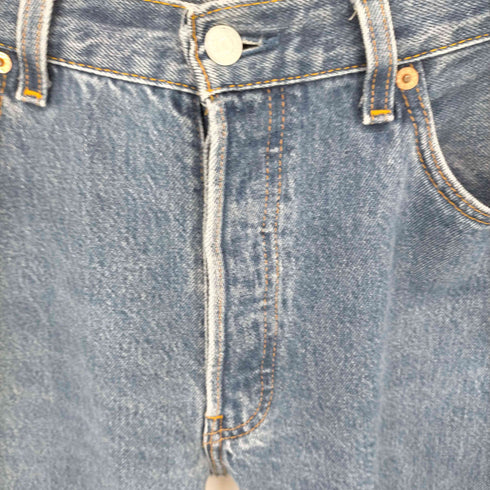 リーバイス Levis 90S 96年製 07月 ボタン裏553刻印 501 ボタンフライデニムパンツ メンズ W30L32