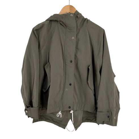 ザラ ZARA ミリタリーフーデッドパーカー レディース import:M
