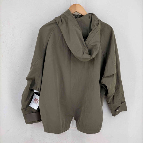 ザラ ZARA ミリタリーフーデッドパーカー レディース import:M