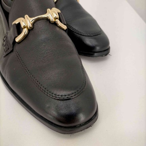 ザラ ZARA バックルソフトレザーローファー レディース EUR:38