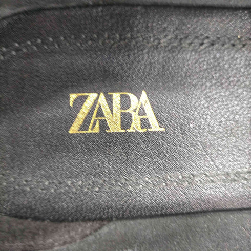 ザラ ZARA バックルソフトレザーローファー レディース EUR:38