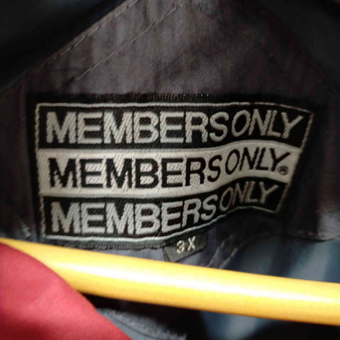 メンバーズオンリー MEMBERS ONLY ライトアウター ジップアップブルゾン メンズ 3X