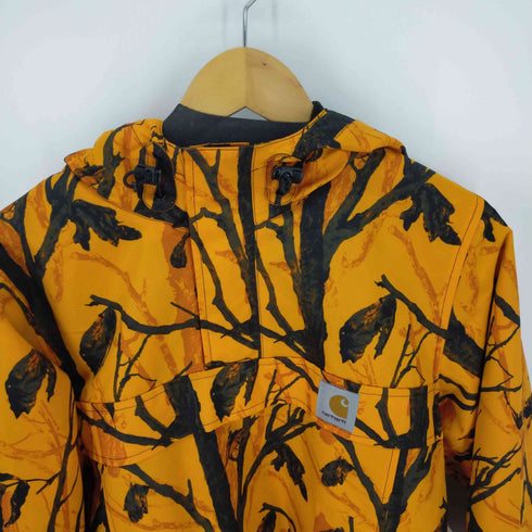 カーハートワークインプログレス Carhartt WIP NIMBUS PULLOVER ニンバスハーフジップジャケット カモツリーオレンジ メンズ JPN:S