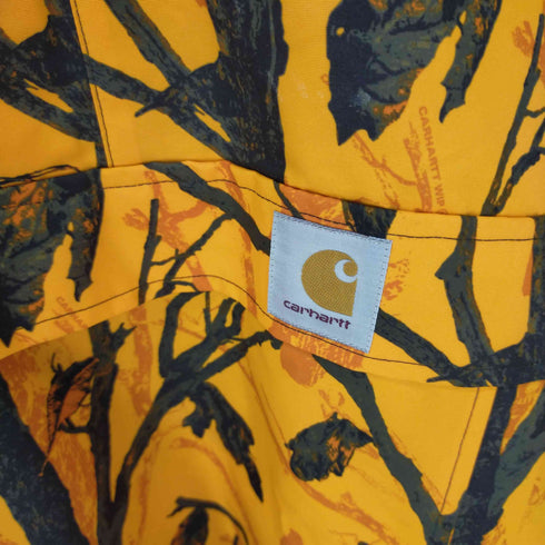 カーハートワークインプログレス Carhartt WIP NIMBUS PULLOVER ニンバスハーフジップジャケット カモツリーオレンジ メンズ JPN:S