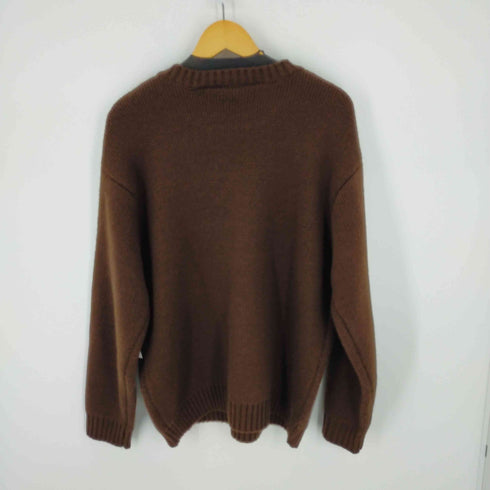 フリークスストア FREAKS STORE 別注 HAVE A GRATEFUL DAY LOGO CREW NECK KNIT PO/ロゴ クルーネックニット メンズ JPN:M