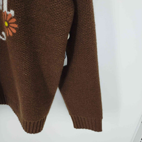 フリークスストア FREAKS STORE 別注 HAVE A GRATEFUL DAY LOGO CREW NECK KNIT PO/ロゴ クルーネックニット メンズ JPN:M
