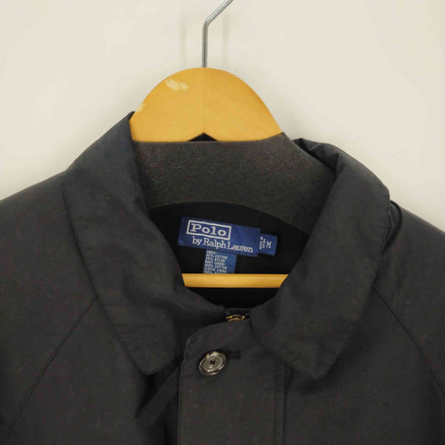 ポロバイラルフローレン Polo by RALPH LAUREN 90S コットンナイロンステンカラーコート バルマカーン メンズ import:M