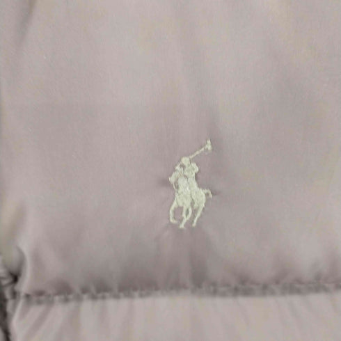 ポロバイラルフローレン Polo by RALPH LAUREN 90S DOWN VEST ダウンベスト ポニー刺繍 ブラウン メンズ M
